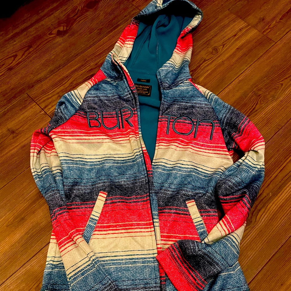 Burton Pink /Blue hoodie
